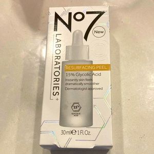 Brand new! No7 resurfacing peel! 15% glycolic acid!